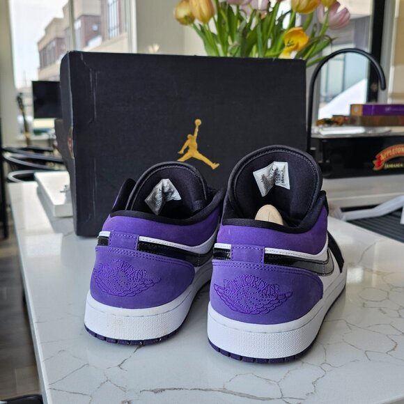 Nike Jordan 1 low court purple - Picture 6 of 10